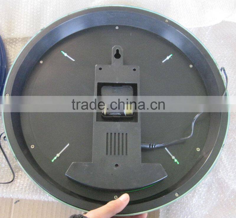 17" Tower Shape Neon wall Clock