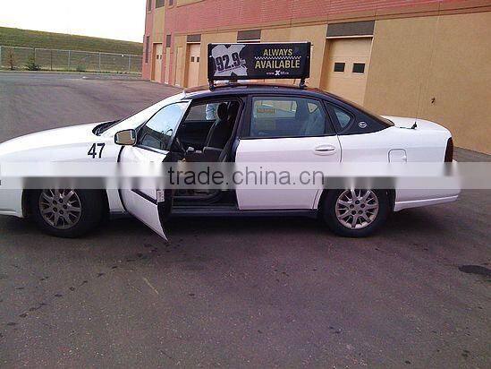 Mental Frame Led Taxi Top Advertising