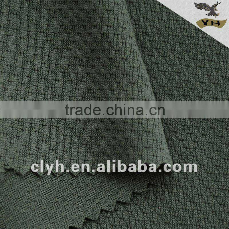 Dark green polyester spandex fabric for bag made in China