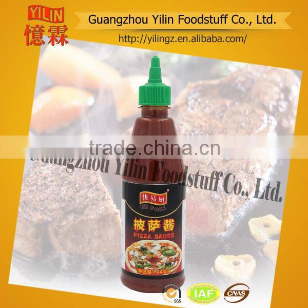 manufacturer china 443ml pizza sauce hot sale item!