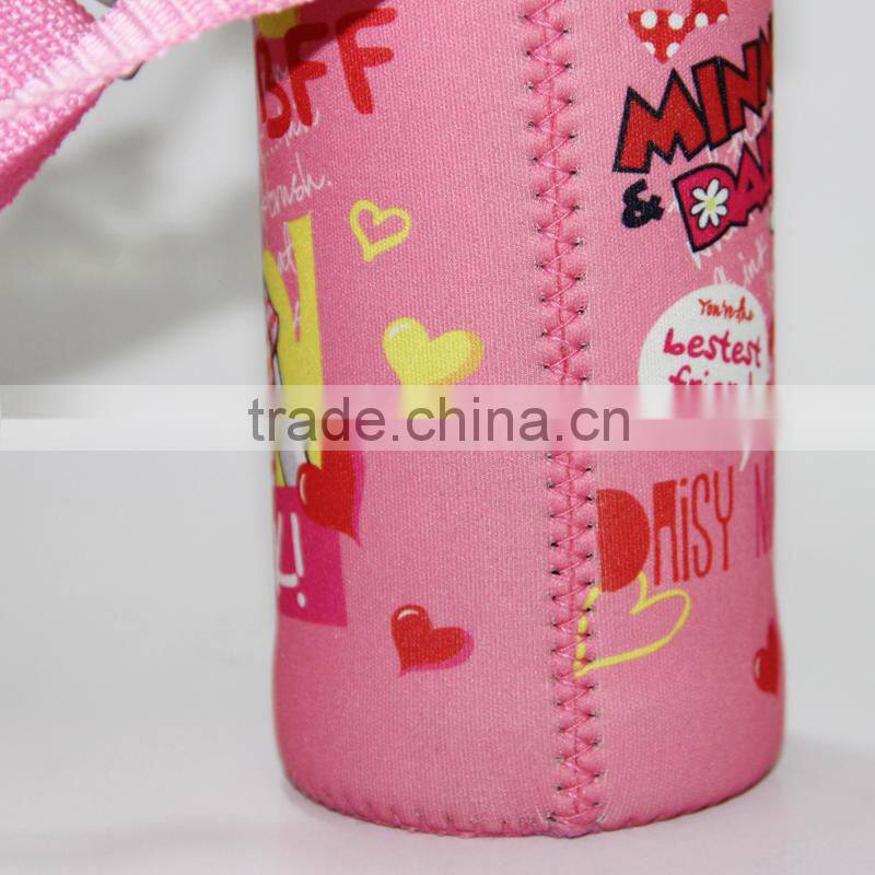 Neoprene Water Bottle Cooler And Warmer,Bottle Holder With Straps