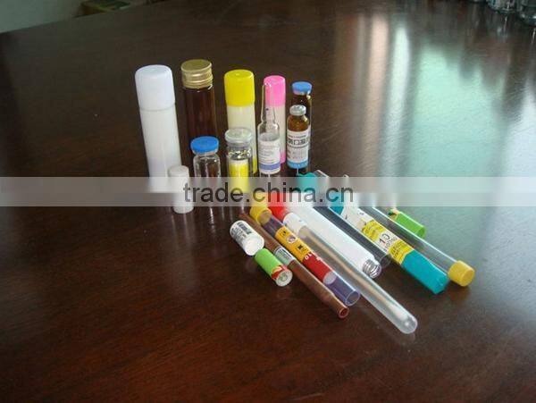 Labeling machine for paper tube