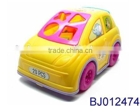 New hot selling kids toy funny plastic beach toy with barrow and shape mold