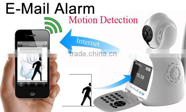 3G wireless video camera H.264 Network video calls/Wifi/P2P/3C smart card/ CMOS Sensor /support iPhone/Android/recording/Alarm