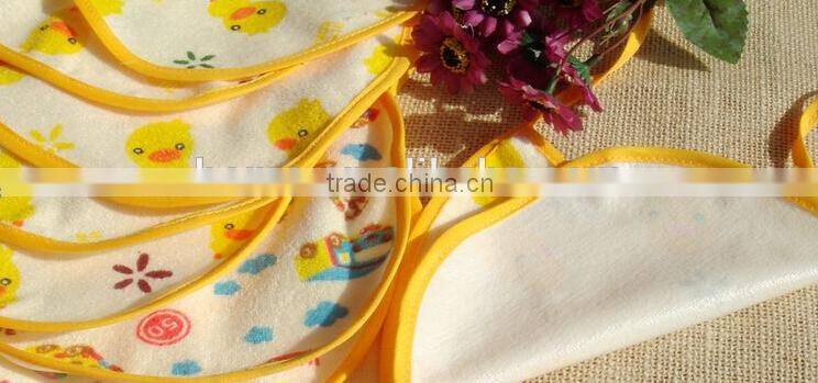 baby bib cotton terry with TPU coating back soft bib made in china cotton toddle scarf baby jersey adjustable bib