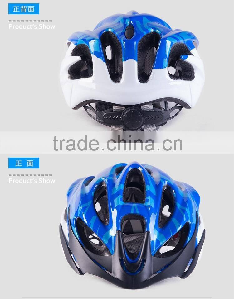 2016 Trade Assurance Custom Logo Integrated Helmet For Bicycle