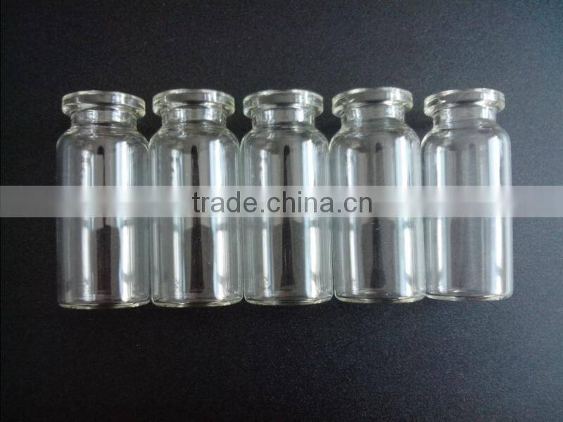 5ml clear glass vial used in lyophilization