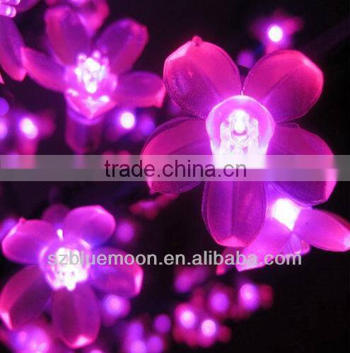 2013 cherry flower shape led light