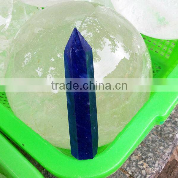 Blue Quartz Crystal Point