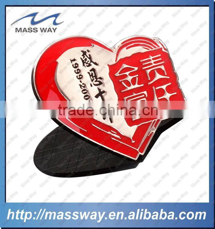 metal printing cartoon handsome boy aluminum lapel pin badge