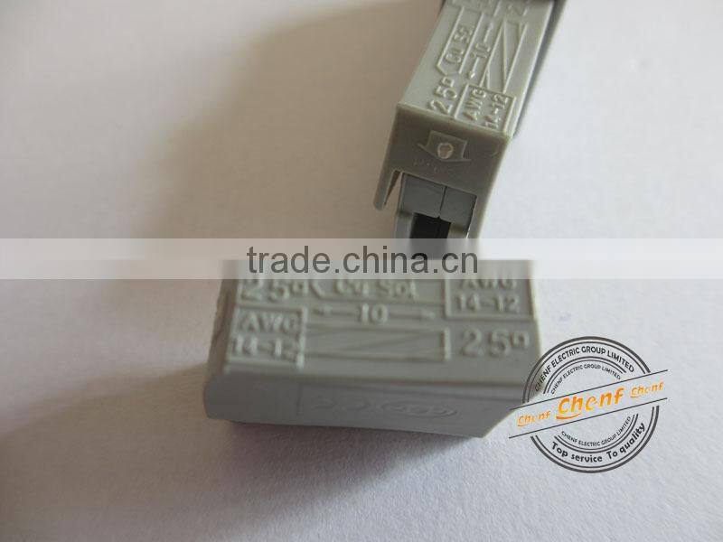 Newest Electrical Push In 0.75-2.5mm2 1 Wire Terminal Connector