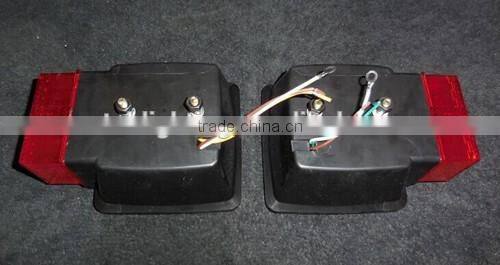 Square LED Trailer Light Tail Light STOP/TURN/TAIL for trailers over 80"