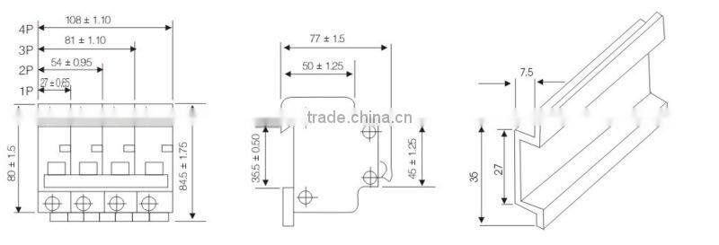 c45 circuit breaker 20a 1p