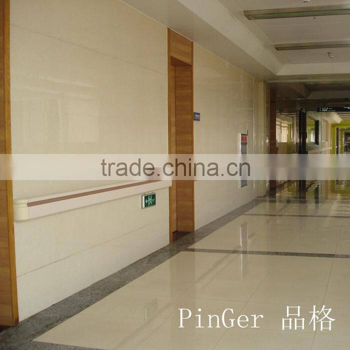 hospital corridor wall protection handrail