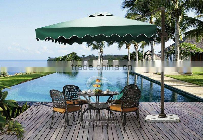 Outdoor Garden small rome umbrella waterproof fabric