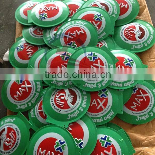 Plastic Poster With 4 Color Print