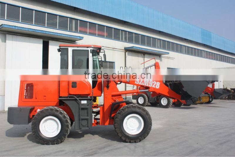 mini front end loader timber loader zl-28 NEOL300 with Cummins engine industrial joystick
