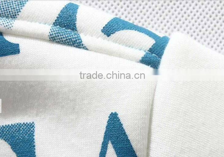 Blend knitting splice printing sweater professional hoodies