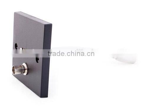 HDMI and TV Wall Plate. Plug and Play Coupler (no soldering) Black Faceplate. 4K2K UltraHD