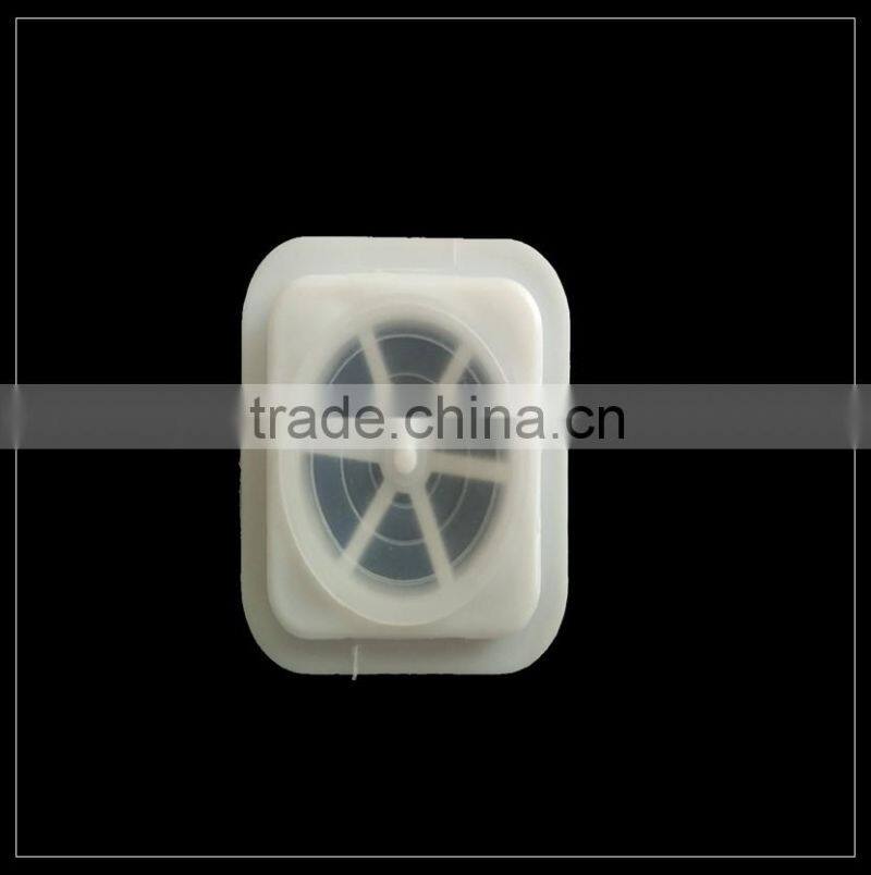 Spunlace nonwoven C shaped protective face mask with valve