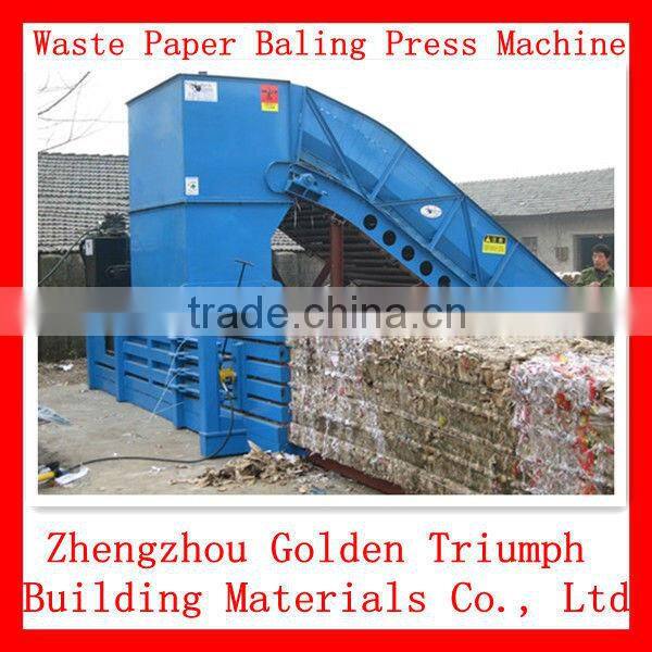 Automatic Waste Paper Baler Pressing Machines/Horizontal Waste Paper Baling Press Machine