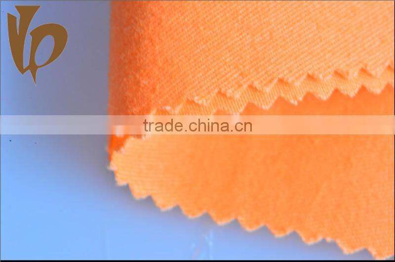 ramie and cotton interwoven spandex elastic fabric plain dyeing fabric twill fabric
