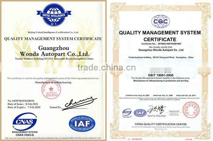 27BWK06 nachi automotive wheel bearing for Southeast Asia Market