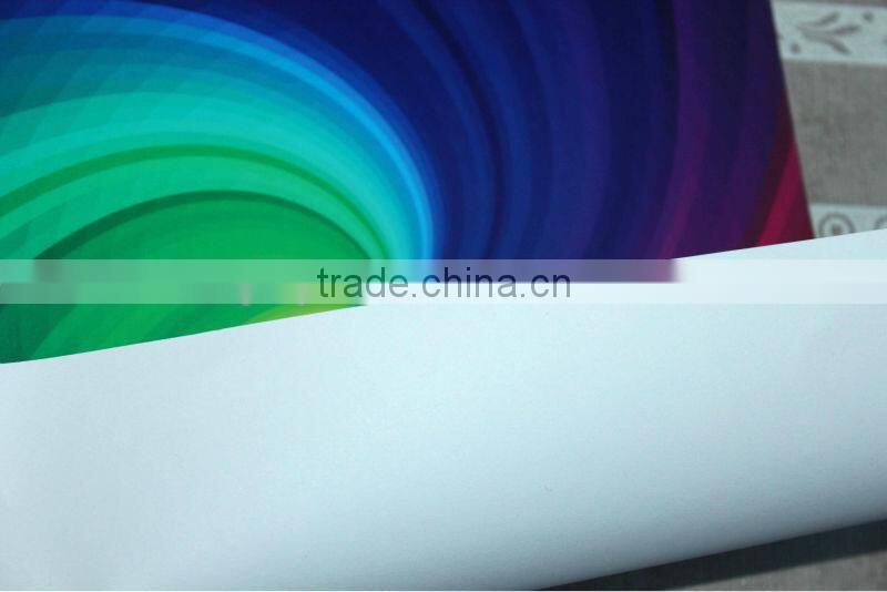 120gsm glossy pvc white adhesive vinyl rolls