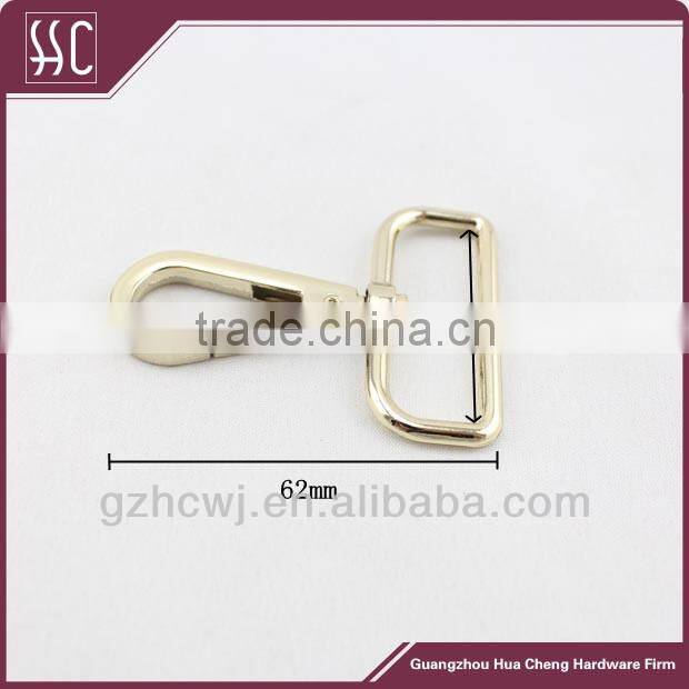 fashion dog hook, snap hook for handbag, Guangzhou made dog hook hardware