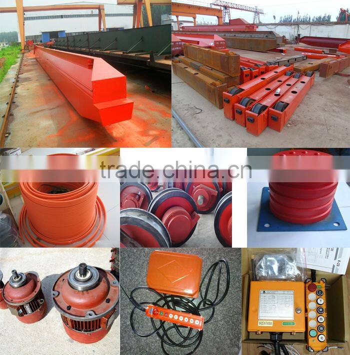 electric 10 ton overhead single girder crane