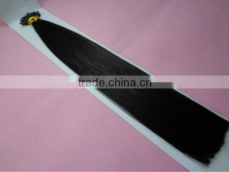 Russian Remy Hair Double Drawn I tip Hair Extensions