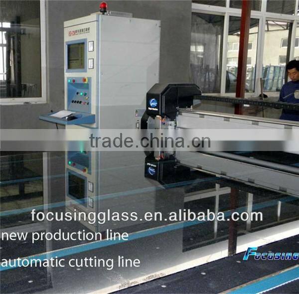 Square color tempered glass coasters with silicone mat