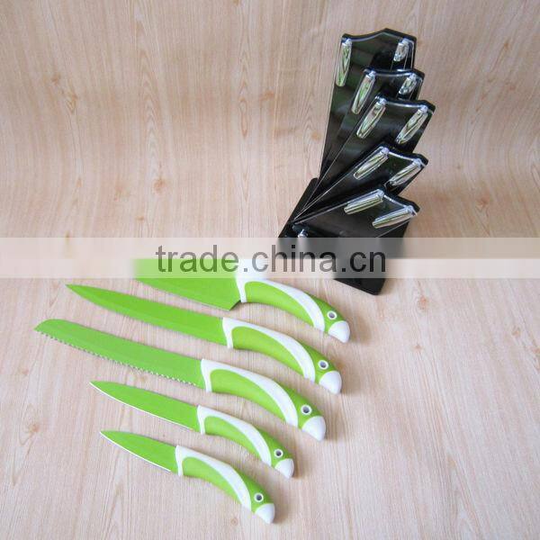 Kitchen Knife with Color Blade