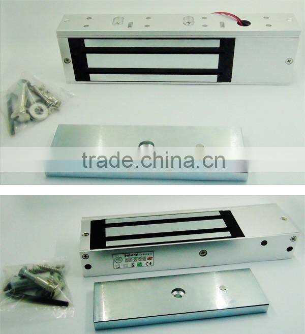 Holding force 500KG/1200lbs 12 V electric magnet doorlock with timer