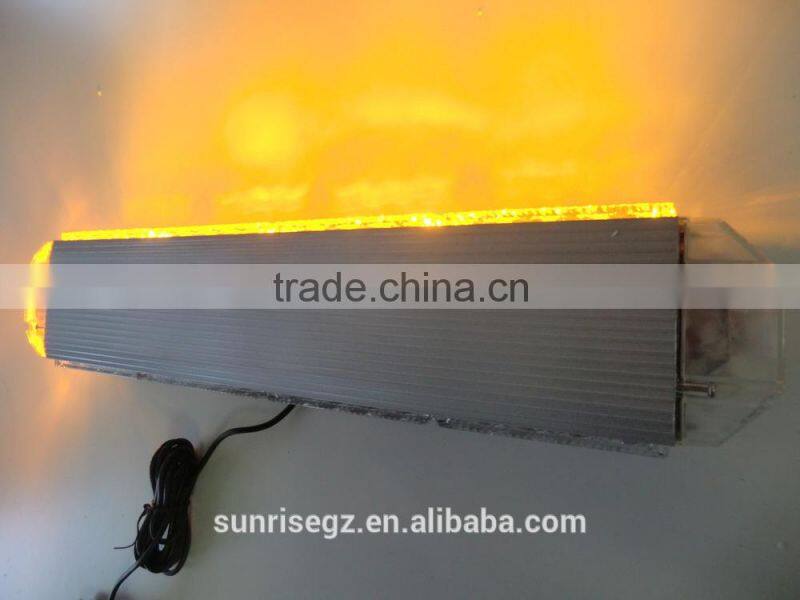 Super Thin Design & Fashion Popular LED Mini warning light bar,LED emergency light bar(SR-MIB-203-38W),1W Highpower Amber LEDs