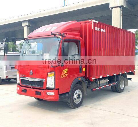 Sinotruk HOWO 4*2 light van truck lorry truck