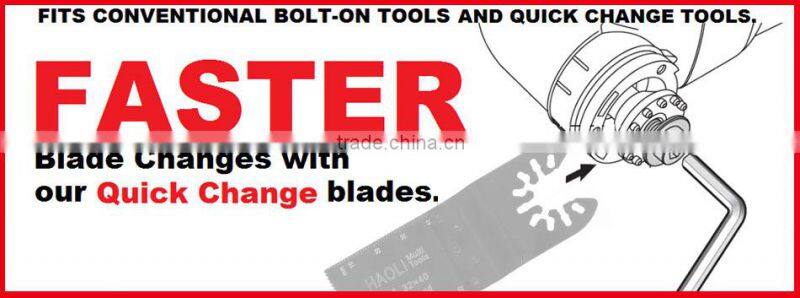 32mm(1-1/4'') lengthen Bi-metal oscillating tool saw blade for cutting soft metal ,nails ,using in milti tool such as Dremel