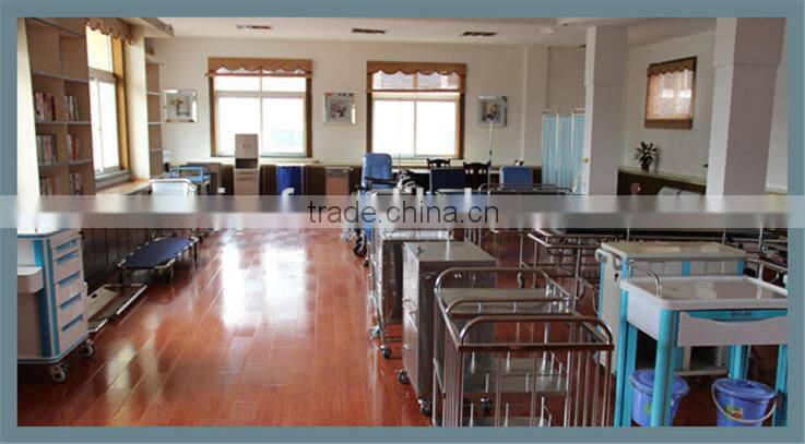 Different color ABS medical treatment trolley,Emergency Medical Trolley
