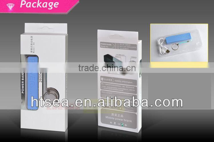 Portable charger/External charger/Mobile power battery 2600mah