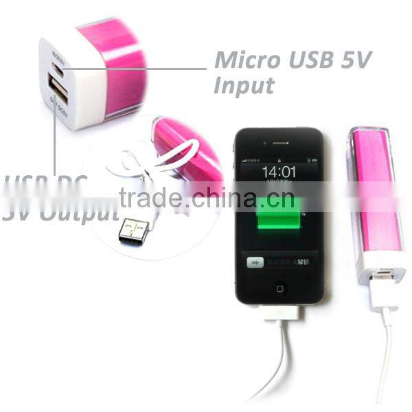 2015 Square Aluminium Mobile Phone Powerbank
