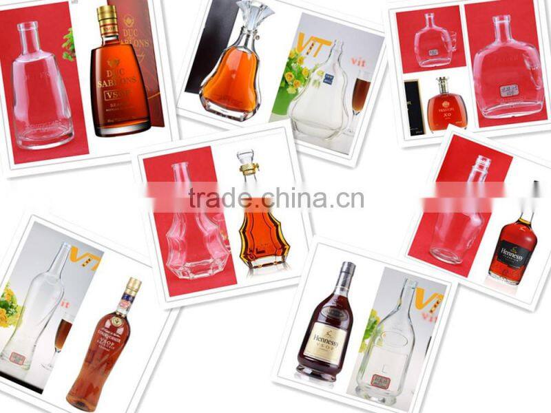 Beverage industrial use and glass material glass sauce bottle