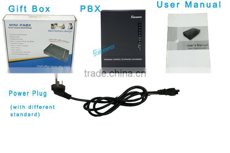 Telephone system/PABX /office PBX / centrales telefonicas/MD108 1 CO line 8 extension