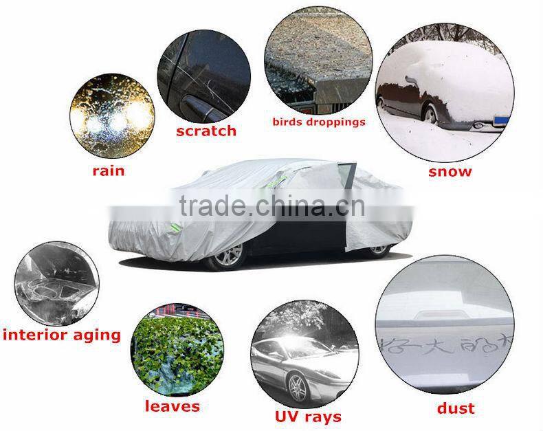 2015 Sun protection UV Protection Rain Function PEVA&Cotton Car Cover