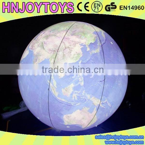 tellurion inflatable helium balloon,led light up balloons
