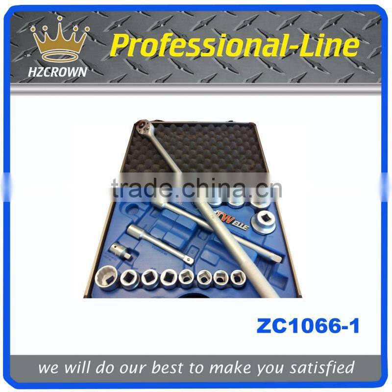 16pcs 3/4" socket set