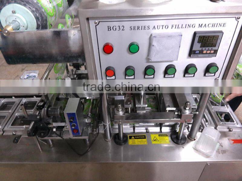 Hongzhan BG-32A full-automatic filling and sealing trays machine