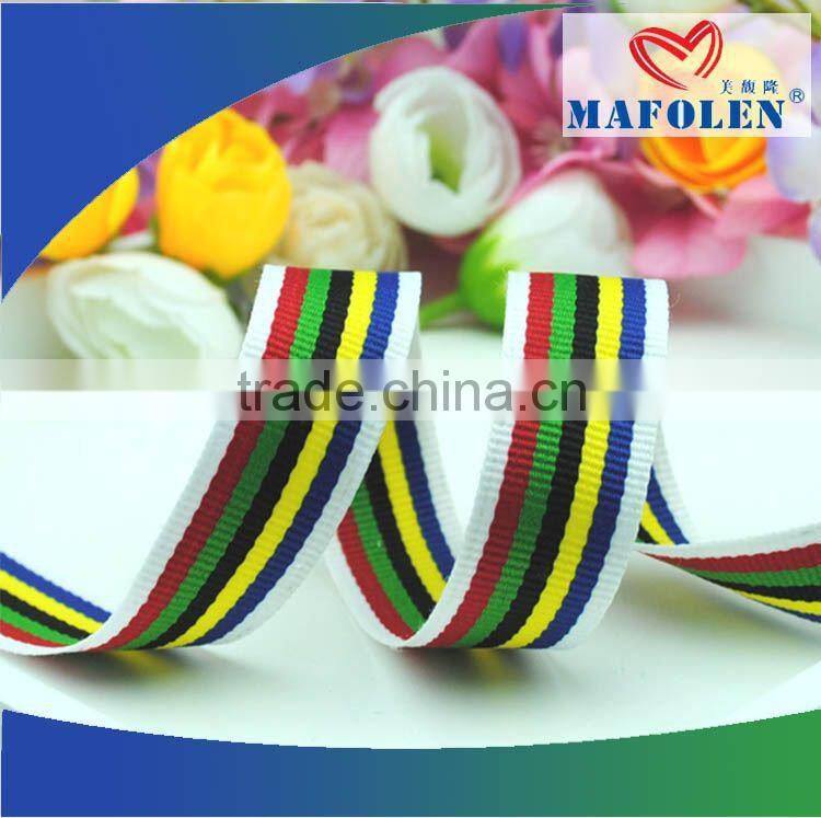 12mm wire edged ombre ribbon/grosgrain ribbon for sale