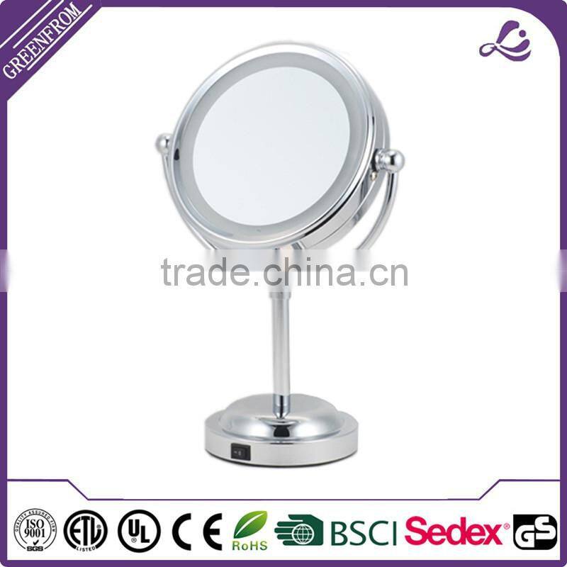 Good quality compact cosmetic makeup LED mirror