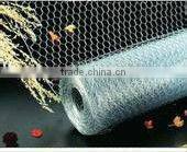 Galvanized Chicken wire mesh/Hexagonal wire netting( factory ISO9001 )
