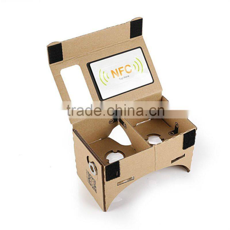 3d glasses for smart phone google cardboard vr glasses